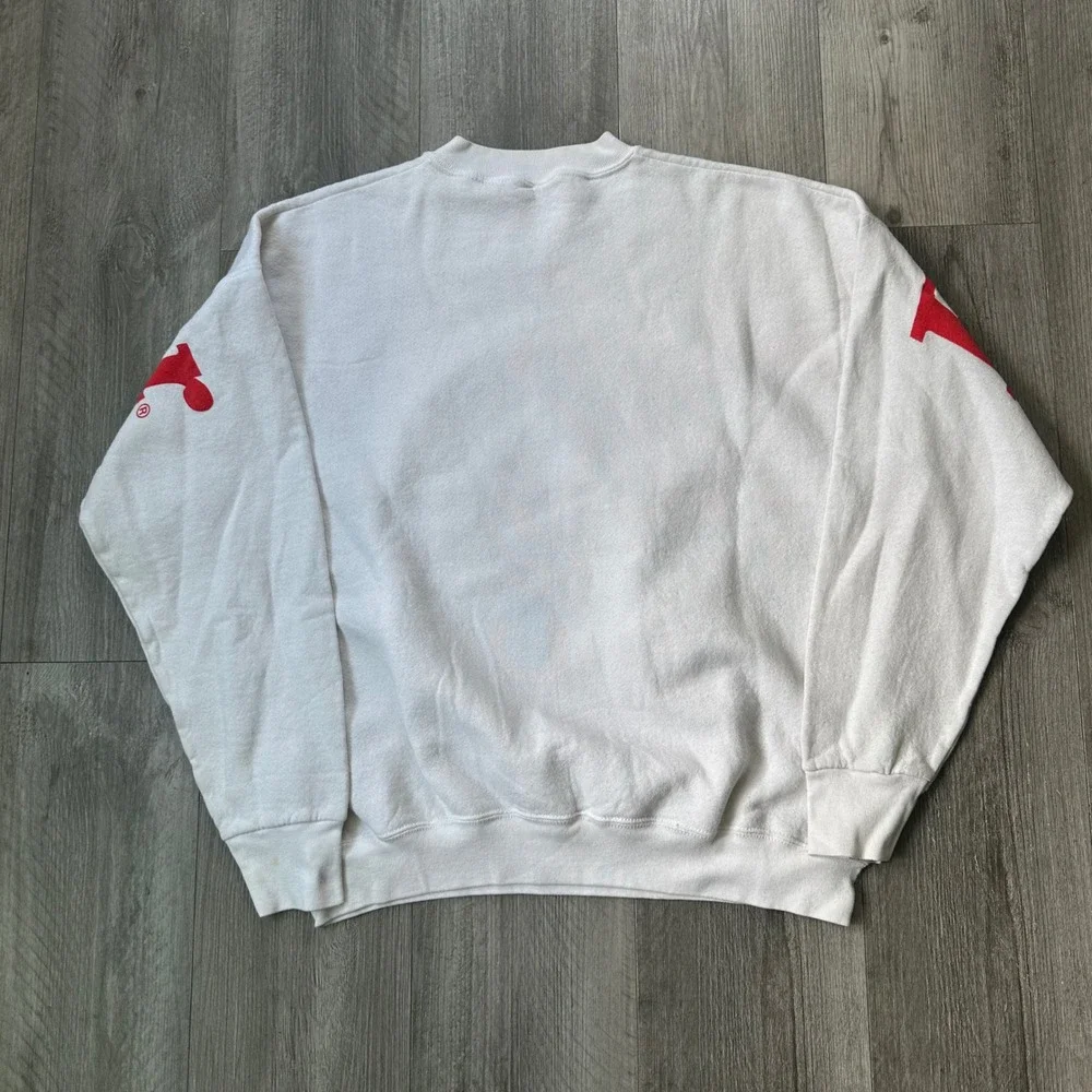 Vintage 90s Rare Budweiser King of Beers Sweatshirt Men's XL Genuine Logo